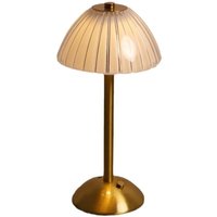 Moderne wiederaufladbare kabellose Tischlampe, dimmbare Touch-LED-Nachttischlampe, tragbare goldene Tischlampe für den Innen- und Außenbereich, 3 von SNQ