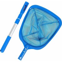 Pool-Skimmer-Netz, Pool-Netz, Spa-Skimmer mit einziehbarer Stange und stabilem Rahmen, Teich-Skimmer, Karpfen-Skimmer-Netz für Pool, Teichbäder, von SNQ