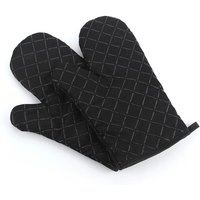 SNQ - Premium Anti-Rutsch-Ofenhandschuhe (2er Pack) bis 200°C - Silikon Extrem Hitzebeständige Grillhandschuhe bbq Handschuhe - Ofenhandschuhe, von SNQ