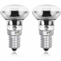 SNQ - R39 Lavalampe E14 40W kleine Edison-Schraube ses Spot-Reflektor Lavabirnen, Warmweiß 2800K Energiesparende R39 dimmbare Glühbirnen (2er-Pack) von SNQ