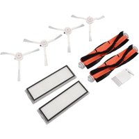 Kehrroboter-Hauptbürstensatz, Bürstenfilter, Flachkammsatz, Weiß, für Mijia 1C, für Dreame F9, für Xiaomi 1T, für Mi Robot Staubsauger Kehrroboter-Hauptbürstensatz, Bürstenfilter, Flachkammsatz, Weiß, für Mijia 1C, für Dreame F9, für Xiaomi 1T, für Mi Robot Staubsauger von SNQ