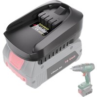 18V Batterie Adaptateur Convertisseur pour Bosch pba 18V Système Outils sans Fil Compatible avec BAT609 Bosch gba 18V Batterie à Remplacer pour Bosch von SNQ