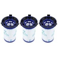 3er-Pack Ersatzfilter für Rowenta Air Force 360 / X-Pert Essential 260 Akku-Staubsauger RH9037 RH9038 RH9039 RH9051 RH9057 RH9079 RH9081 RH9086 von SNQ