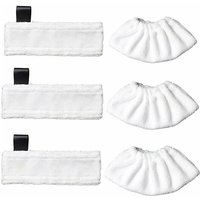 3er-Pack Mikrofaser-Ersatztücher und 3er-Pack Mikrofasertücher für Kärcher Easy Fix SC1/SC2/SC3/SC4/SC5/SV7, Zubehörtuch für Kärcher Easy Fix-- 3er-Pack Mikrofaser-Ersatztücher und 3er-Pack Mikrofasertücher für Kärcher Easy Fix SC1/SC2/SC3/SC4/SC5/SV7, Zubehörtuch für Kärcher Easy Fix-- von SNQ