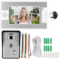 SNQ - 7 Zoll kabelgebundene Video-Gegensprechanlage mit TFT-Bildschirm und Nachtsicht-Fernzugriffssystem 100-240 v uk SNQ - 7 Zoll kabelgebundene Video-Gegensprechanlage mit TFT-Bildschirm und Nachtsicht-Fernzugriffssystem 100-240 v uk von SNQ