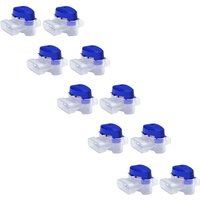 SNQ - Kabelverbinder-Set für Rasenroboter – 10 gelgefüllte Verbinder zum Verlängern oder Reparieren von Niederspannungskabeln für automatische von SNQ