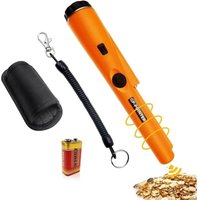 Pinpointer, IP66 Wasserdichter Pinpointer Metalldetektor, Metalldetektoren mit Batterien Tragbare Pinpointersonde, 360° Suchzeiger, für die von SNQ