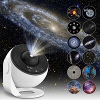 Planetarium-Sternenprojektor, 12 Filmscheiben, Galaxieprojektor, Neon, realistisches Sternenhimmel-Nachtlicht mit Sonnensystem, Sternbild, Mond für Planetarium-Sternenprojektor, 12 Filmscheiben, Galaxieprojektor, Neon, realistisches Sternenhimmel-Nachtlicht mit Sonnensystem, Sternbild, Mond für von SNQ