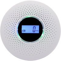 SNQ - Rauchmelder, kombinierter Rauch- und Kohlenmonoxidmelder, kombinierter Alarm mit akustischer Warnung und batteriebetriebener Digitalanzeige, von SNQ