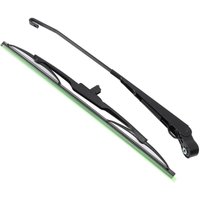Scheibenwischerarm, 105° Wischerarm mit Wischerblatt 0390506510 Langschaft-Wischerarm für Willys Traktor Fischerboot atv utv von SNQ