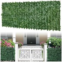 SNQ - x 3 m künstliche Hecke – künstlicher Blätterzaun für den Innen- und Außenbereich, Balkonzaun, Diebstahlschutzzaun, Sichtschutzdekoration SNQ - x 3 m künstliche Hecke – künstlicher Blätterzaun für den Innen- und Außenbereich, Balkonzaun, Diebstahlschutzzaun, Sichtschutzdekoration von SNQ