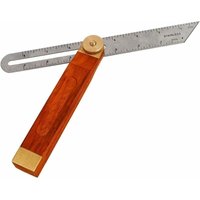SNQ - Schiebeschmiege, Schiebe-T-Schmiege, Zimmermannswinkel, 318 mm doppelseitiger Anschlagwinkel, 26 mm T-Schmiege-Zimmermanns-Anschlagwinkel von SNQ