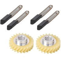 Schneckengetriebe für KitchenAid Küchenmaschine und 2 Paar Motorbürsten Schneckengetriebe für KitchenAid Küchenmaschine und 2 Paar Motorbürsten von SNQ