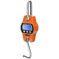 SNQ - Digitale Kranwaage, 300 kg 660 lb elektronische Hängewaage, industrielle Hängewaage mit präzisem Sensor, tragbare Mini-LCD-Waage mit Haken für SNQ - Digitale Kranwaage, 300 kg 660 lb elektronische Hängewaage, industrielle Hängewaage mit präzisem Sensor, tragbare Mini-LCD-Waage mit Haken für von SNQ