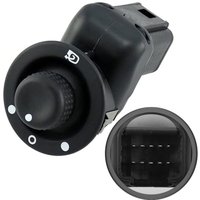 SNQ - Rückspiegelknopf für Clio 3 4 Scenic Captur Modus Außeneinstellung Steuerschalter Klappbarer einziehbarer Spiegel 8200676529 8200214921 von SNQ