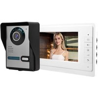 SNQ - Video-Türsprechanlage – 7-Zoll-Touchscreen-Monitor, Nachtsichtfunktion, Außenbereich IP55, Aktive Überwachung, ManomanoMMF auf Lager – Schnelle von SNQ