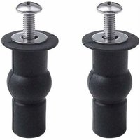 Stück Abattant WC Fixations Charnières Store Charnières Trou de Fixation Extensible Caoutchouc Vis Convient à Toutes Les Toilettes (14mm) von SNQ
