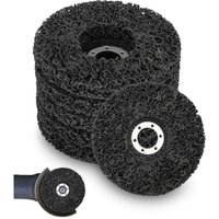Stück Schruppscheiben 125 x 22 mm Schleifscheibe für Winkelschleifer csd Schleif-Reinigungsscheibe grobe Reinigungsscheiben zum Entrosten von Lack von SNQ
