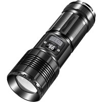 Ultrastarke LED-Taschenlampe, eingebauter 6000-mAh-Akku mit digitaler LED-Ladeanzeige, geeignet für Camping, Notfälle Ultrastarke LED-Taschenlampe, eingebauter 6000-mAh-Akku mit digitaler LED-Ladeanzeige, geeignet für Camping, Notfälle von SNQ