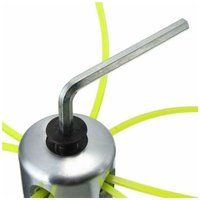 Universal Aluminium Gras Trimmer Nylon Linie Spool Garten Rasenmäher Trimmer Montage von SNQ