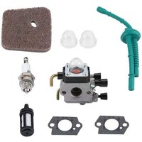 SNQ - Vergaser-Kit für stihl FS55 FS55R FS55RC FS38 KM55 HL45 KM55R Luftfilter Kraftstoff Pilot Kit Zündkerze Kit SNQ - Vergaser-Kit für stihl FS55 FS55R FS55RC FS38 KM55 HL45 KM55R Luftfilter Kraftstoff Pilot Kit Zündkerze Kit von SNQ