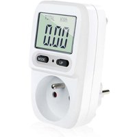 SNQ - Wattmeter Steckdosen-Energiezähler, Stromverbrauchszähler Stromverbrauchsregler mit LCD-Bildschirm, Max. Leistung 3680W-- von SNQ