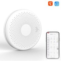 SNQ - Wifi 2 in 1 Smart Kohlenmonoxid-Rauchmelder Co Gas Sound Detektor Strobe Licht Alarm Funktion von SNQ