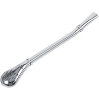 Zuverlässige Edelstahl Yerba Mate Tee Flasche Bombilla Trinken Stroh Filter Löffel Silber Zuverlässige Edelstahl Yerba Mate Tee Flasche Bombilla Trinken Stroh Filter Löffel Silber von SNQ