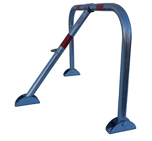 SNS SAFETY LTD Parkplatzsperre Klappbar, aus verzinktem Stahlrohr 32 mm, mit 3 Beinen, Vorhängeschloss mit 3 Schlüsseln, 71cm x 50cm (1 Stück) SNS SAFETY LTD Parkplatzsperre Klappbar, aus verzinktem Stahlrohr 32 mm, mit 3 Beinen, Vorhängeschloss mit 3 Schlüsseln, 71cm x 50cm (1 Stück) von SNS SAFETY LTD