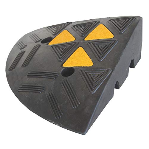 RKR-1E Gummi Bordsteinrampen 10 cm Endteil von SNS SAFETY LTD