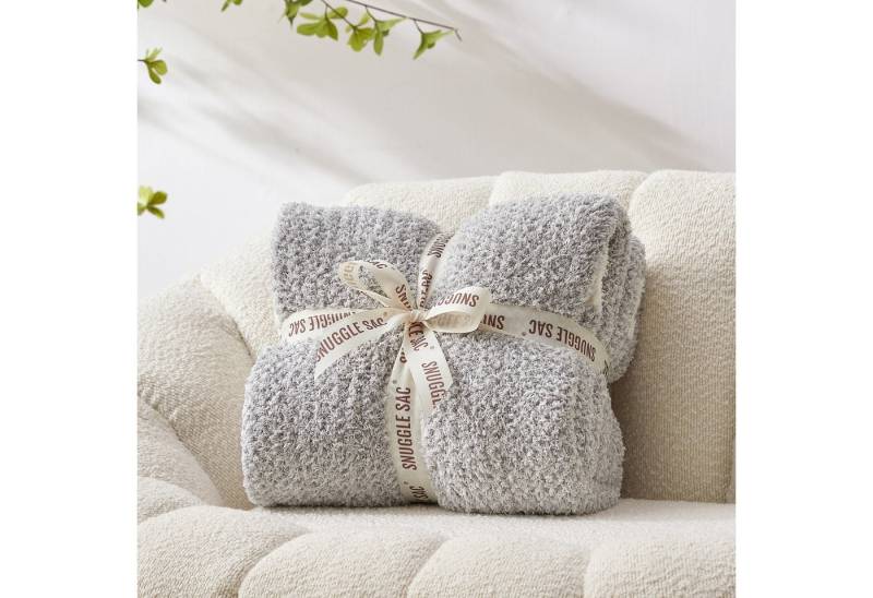 Wohndecke Ultraweiche Mikrofaser-Wohndecke für gemütliche Wärme, SNUGGLE SAC, 152cm x 203cm, modern, komfortabel von SNUGGLE SAC