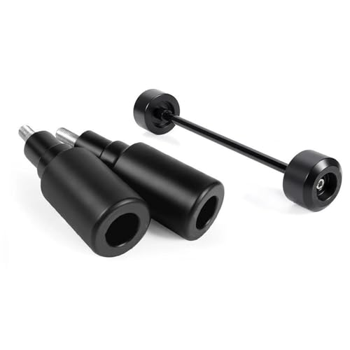 Motorrad Rahmen Slider Crash Protector Für H&onda Für CB650R Für CB 650R 650 R 2019-2025 Gabel Achse Slider Motor Crash Pad Schutz Rahmen Schieberegler Frame Sliders(Schwarz 3) von SNWDBH