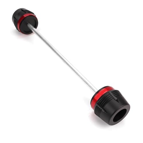 Motorrad Vorderrad Gabel Slider Für H&onda CB650R CBR650R CB CBR 650R 2019-2023 Rad Achse Gabel Crash Slider Protector Rahmen Schieberegler Frame Sliders(ROT) von SNWDBH