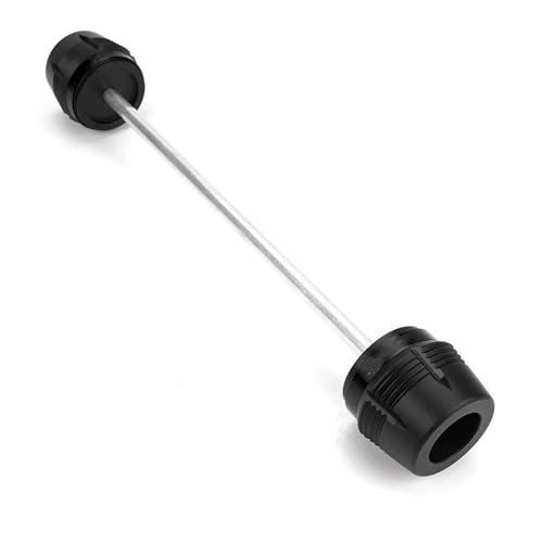 Motorrad Vorderrad Gabel Slider Für H&onda CB650R CBR650R CB CBR 650R 2019-2023 Rad Achse Gabel Crash Slider Protector Rahmen Schieberegler Frame Sliders(SCHWARZ) von SNWDBH