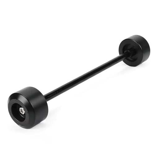 Motorrad Vorne Hinten Rad Achse Gabel Crash Slider Protector Für Y&amaha MT-09/SP XSR900 FZ09 FZ-09 MT 09 MT09 2014-2021 Fallen Schutz Rahmen Schieberegler Frame Sliders(SCHWARZ 1,Front) von SNWDBH