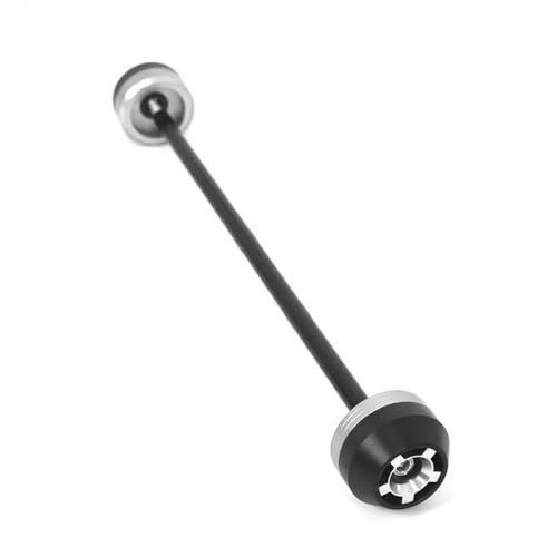 Motorrad Vorne Hinterachse Gabel Rad Crash Slider Fallen Protector Pad Für Y&amaha MT 09 SP MT-09 Tracer 900/GT 9GT 9 MT09 2022-2024 Rahmen Schieberegler Frame Sliders(Silber,HINTEREN) von SNWDBH