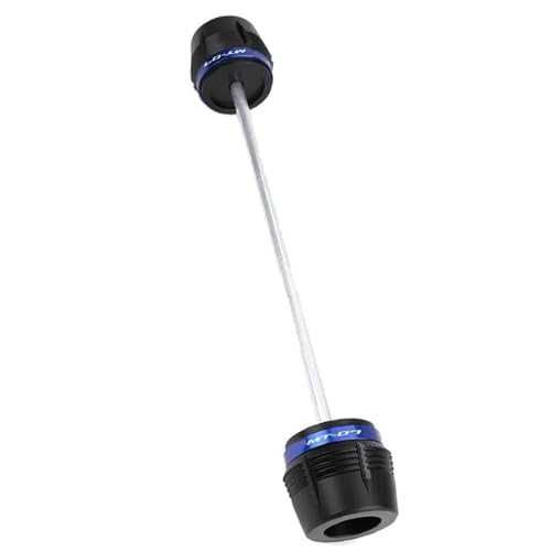 SNWDBH Sturzpads Für Vorder- Und Hinterrad, Achse, Gabel Und Sturzpads Für Y&amaha MT-07 MT07 FZ-07 FZ07 2018–2023 Rahmenschutz Rahmen Schieberegler Frame Sliders(BLAU,Front) von SNWDBH