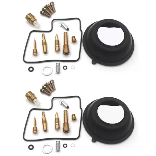 SNWDBH Vergaser Reparatursatz 4er-Set Vergaser-Reparaturset Für Motorrad, Für H&onda VT500E VT500C 1983-1987 VT 500 VT500 E C Kolbenmembranteile Vergaser Fix Kit Vergaser(Farbe 4) von SNWDBH