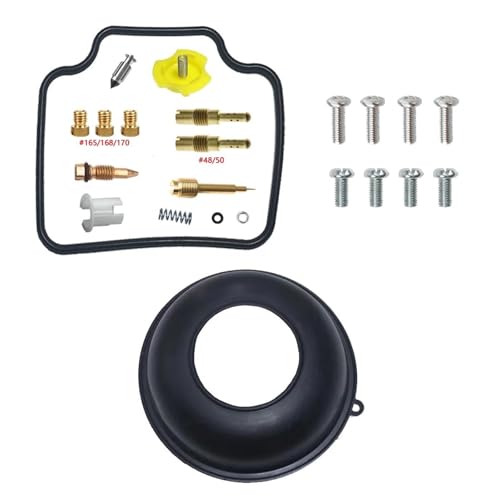 SNWDBH Vergaser Reparatursatz Motorrad-Vergaser-Reparatursatz Mit Schwimmer Für H&onda FMX 650 FUNMOTO FMX650 Vergaser-Reparatursatz Vergaser Fix Kit Vergaser(Farbe 4) von SNWDBH