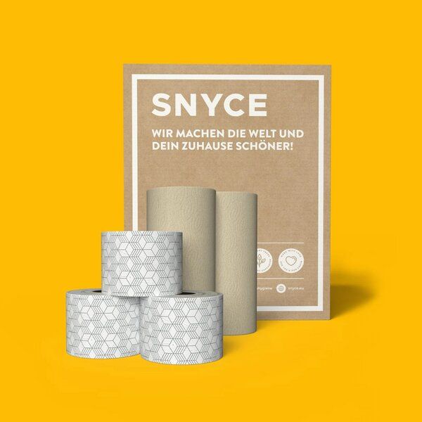 SNYCE Spar-Set Toilettenpapier und Küchenrollen - 100% Recycling von SNYCE