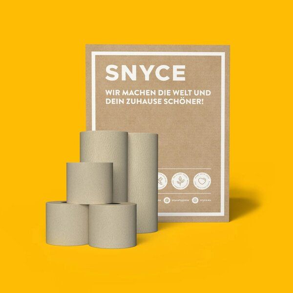 SNYCE Spar-Set Toilettenpapier und Küchenrollen - 100% Recycling von SNYCE