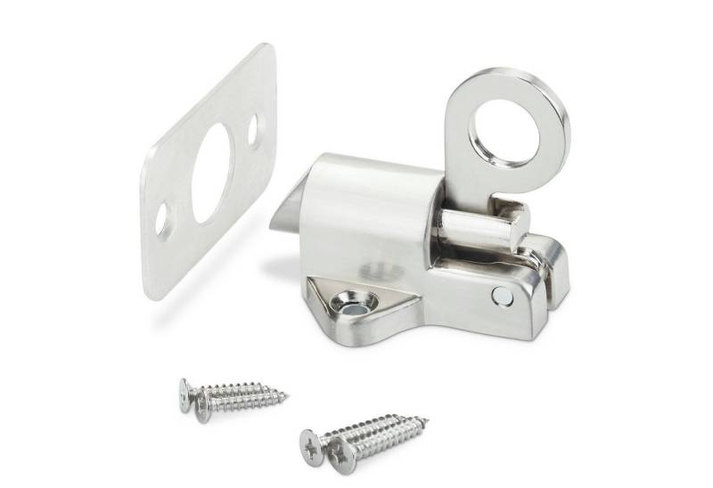 SO-TECH® Haftmagnetschnäpper selbstschließender Türriegel (45 x 44 x 51,5 mm), (1-tlg), Schnappschloss für Klappen oder Türen im Caravanbereich oder Möbelbau von SO-TECH®