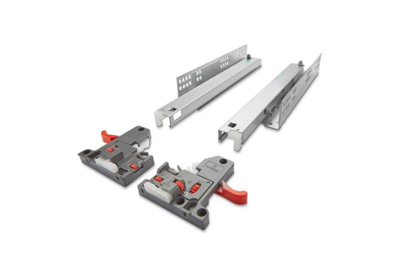 SO-TECH® Auszug Unterflurführung bis 30 kg, Softclose, FullSlide 3D-Funktion, Länge 350 mm, UV2-30-K3D-SC von SO-TECH®