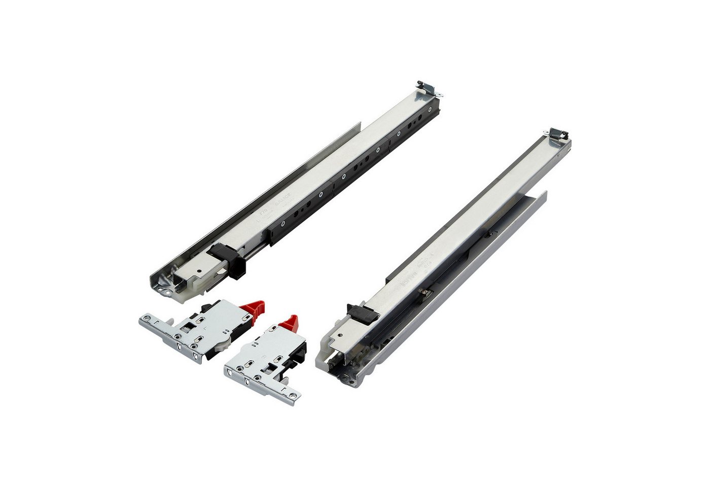 Salice Auszug Tablarauszug Shelf Smove Vollauszug mit 3D-Verstellung (1 St), PROGRESSA+ SHELF PUSH 450 mm 50 kg, Push-Open von Salice