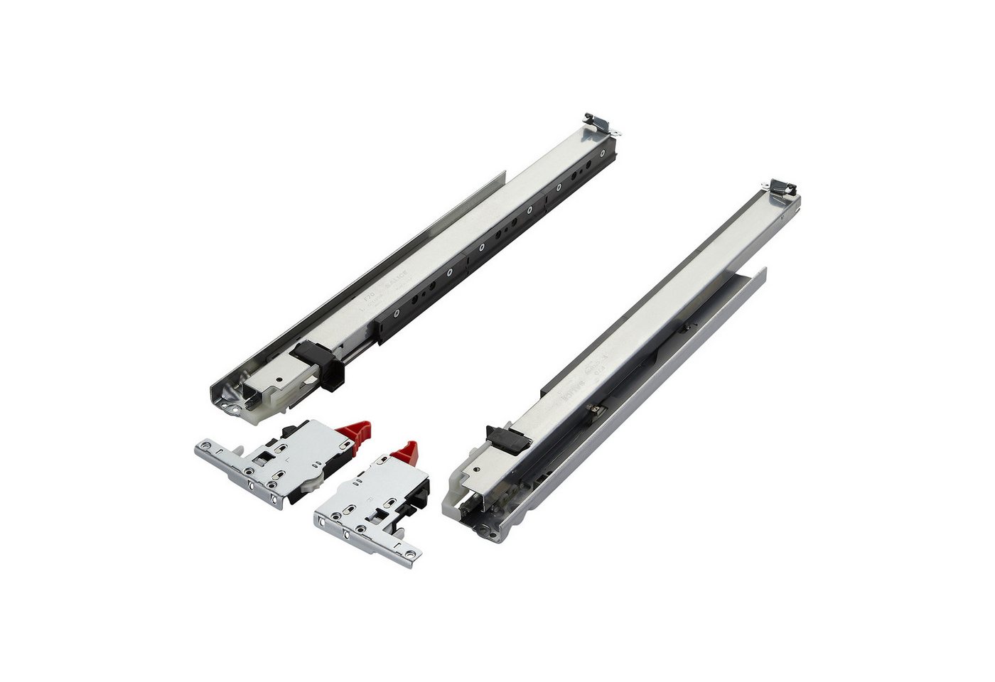 Salice Auszug Tablarauszug Shelf Smove Vollauszug mit 3D-Verstellung (1 St), PROGRESSA+ SHELF SMOVE 400 mm 50 kg, Soft-Close Dämpfung von Salice