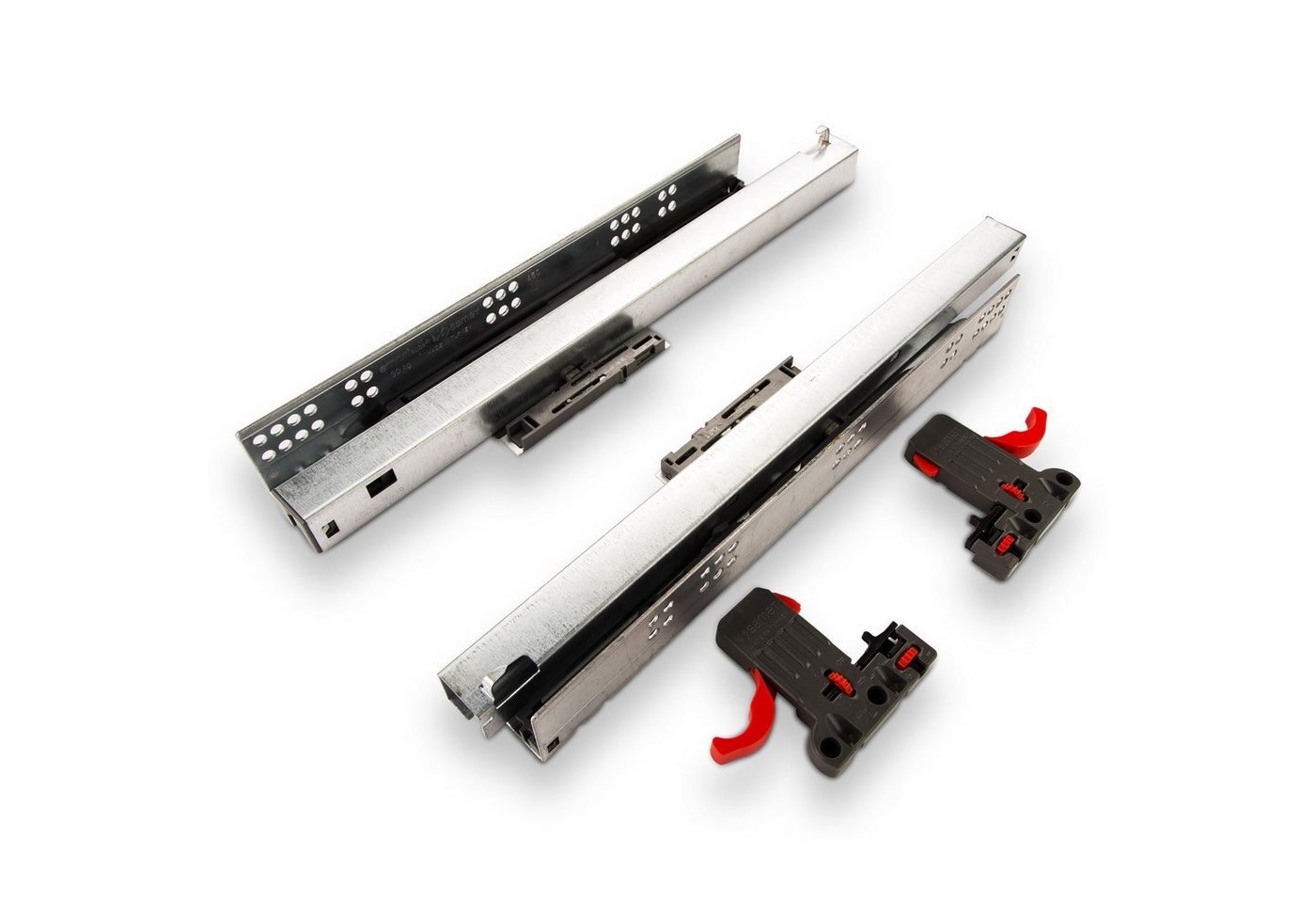 SO-TECH® Auszug Unterflurführung 40 kg 350 - 600 mm UV4-40-K1D-SC, SmartSlide Push-Open + Softclose von SO-TECH®