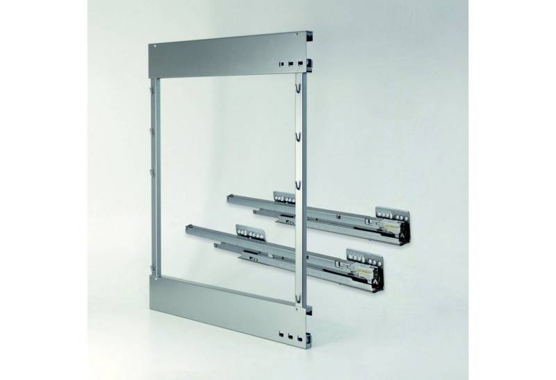 Kesseböhmer Auszugsboden COMFORT II Unterschrankauszug Auszugsrahmen Höhe 502 mm, Anbau Schrankinnenseite links, Beladung rechts von Kesseböhmer