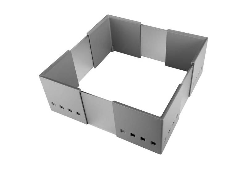 SO-TECH® Besteckeinsatz 1x CuisioFlex Trennwand (1 St), Organisationsrahmen Aluminiumgrau / Weiß transluzent von SO-TECH®