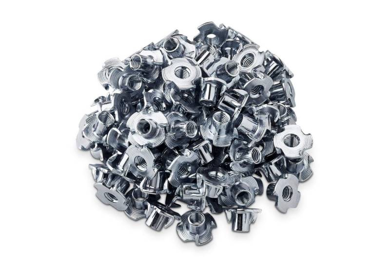 SO-TECH® Einschraubmutter PROFI Einschraubmuffen Eindrehmuffen Einschlagmuttern, M4 x 8 x 15 mm von SO-TECH®