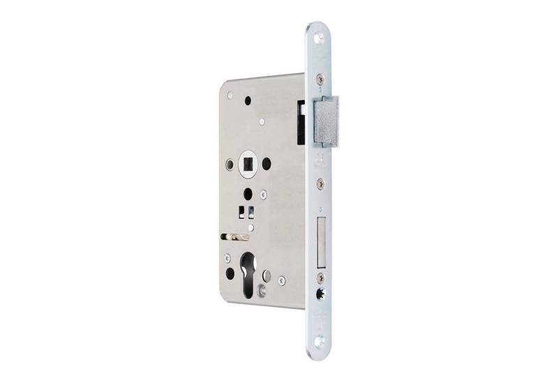 SO-TECH® Einsteckschloss BKS Panikschloss mit Umschaltfunktion B B-1201, Stulp 24 mm »für Profilzylinder (PZ)«, Dornmaß 65 mm, DIN Rechts, Entfernung 72 mm, Lochung Vierkant 9 mm 2-tourig von SO-TECH®